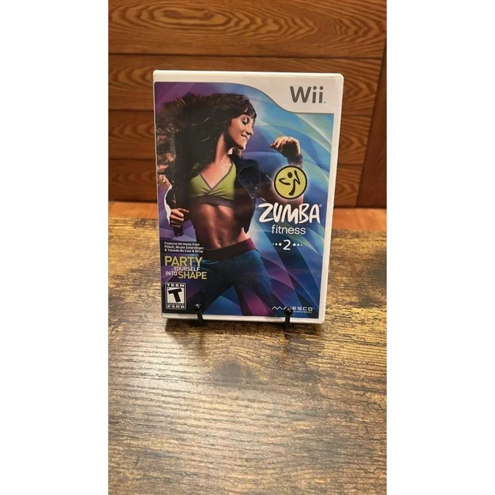 Zumba Fitness 2 Nintendo Wii Video Game CIB Workout Dance Exercise Majesco